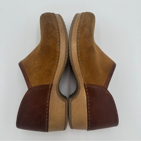 Dansko Brown Suede Mules - Picture 3 of 8